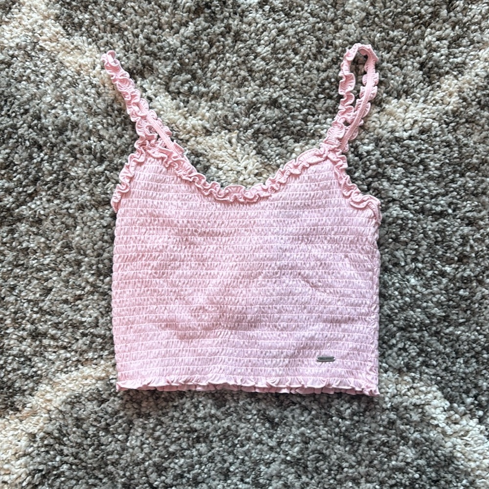 NWT light pink Hollister tank top size small never worn